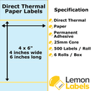 Zebra Printer Labels - Thermal Eco Labels For Zebra Printers
