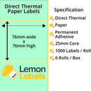 Zebra Printer Labels - Thermal Eco Labels For Zebra Printers