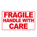 Fragile Handle With Care Labels - 70 x 40mm Labels | Warning Labels | PPI Labels