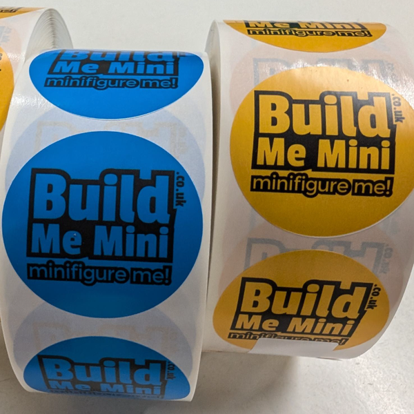 Custom Printed Labels - Upload Your Own Design