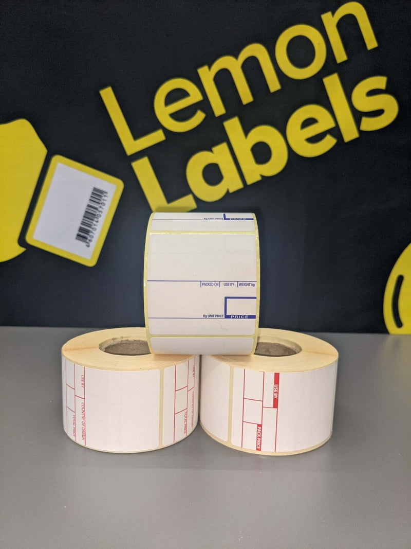 CAS Scale Labels - 58mm x 60mm -  Format 1 / 5000 Labels
