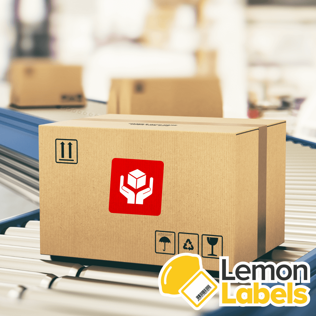 Handle With Care Packaging Labels