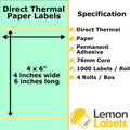 Zebra Printer Labels - Thermal Eco Labels For Zebra Printers
