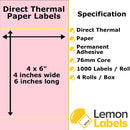Zebra Printer Labels - Thermal Eco Labels For Zebra Printers