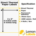Zebra Printer Labels - Thermal Eco Labels For Zebra Printers