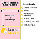 Zebra Printer Labels - Thermal Eco Labels For Zebra Printers