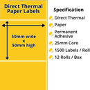 Zebra Printer Labels - Thermal Eco Labels For Zebra Printers