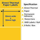 Zebra Printer Labels - Thermal Eco Labels For Zebra Printers