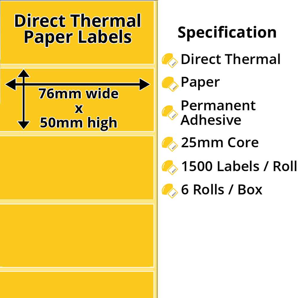 Zebra Printer Labels - Thermal Eco Labels For Zebra Printers