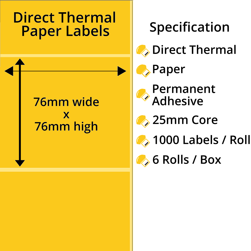Zebra Printer Labels - Thermal Eco Labels For Zebra Printers