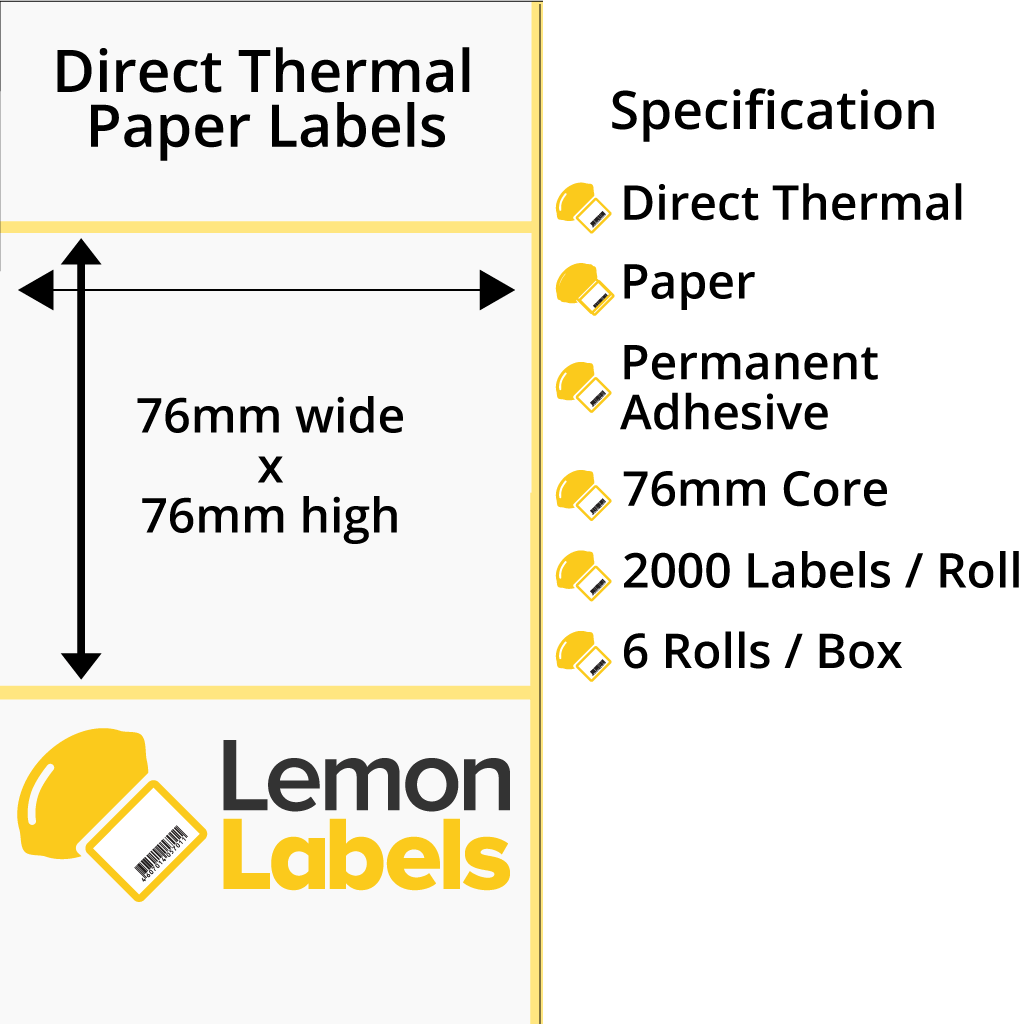 Zebra Printer Labels - Thermal Eco Labels For Zebra Printers