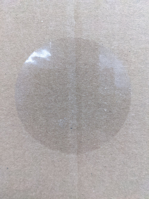 60mm Circular Clear Seals - Packaging Seals / Closers - High Tack PP - 60mm Diameter