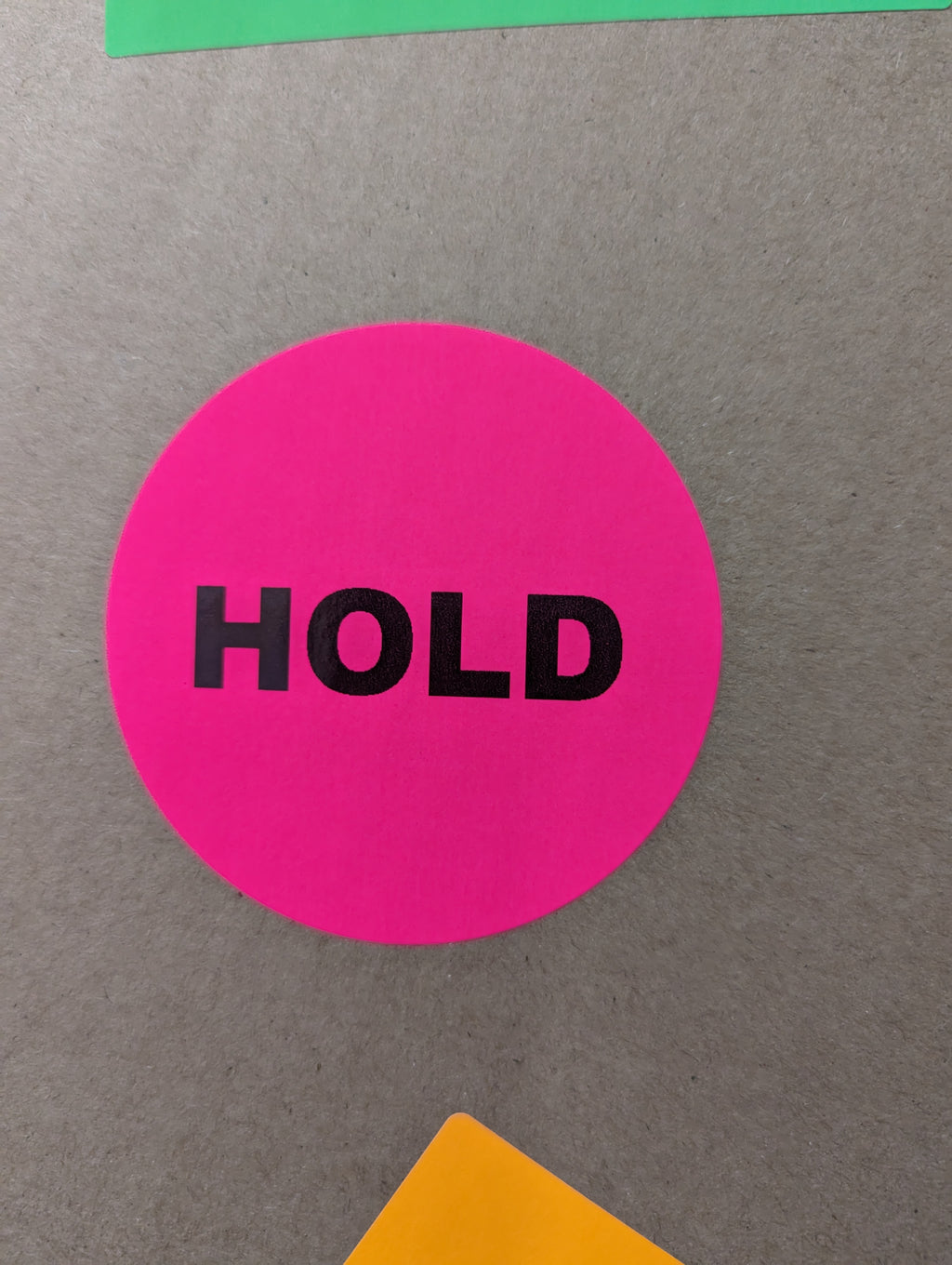 High Visibility Warehouse Packaging Labels For Rework Departments